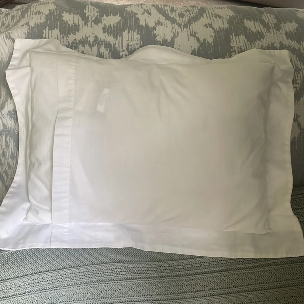 Pottery Barn AHL monogrammed pillow - Picture 4 of 4